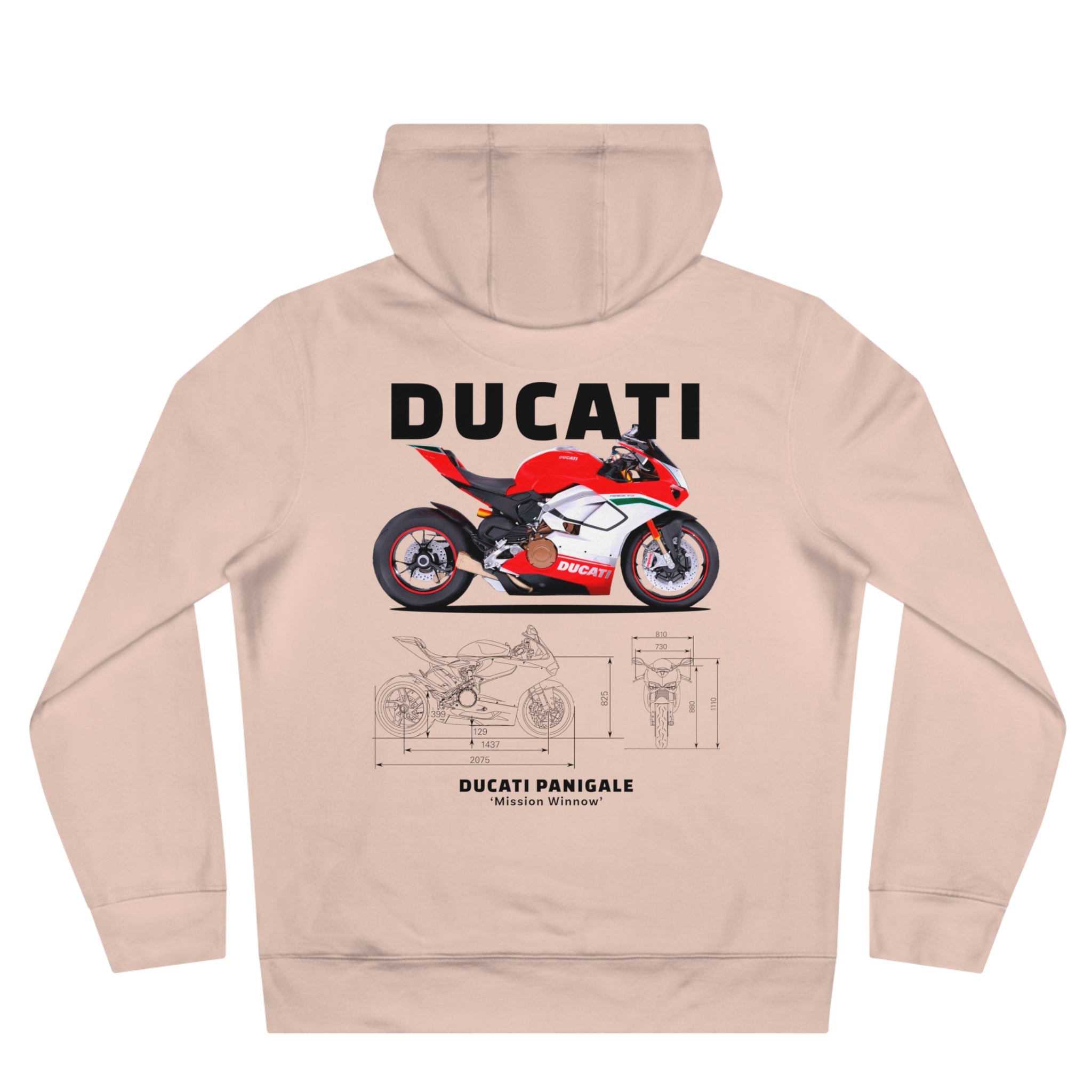Ducati Panigale Illustration Hoodie