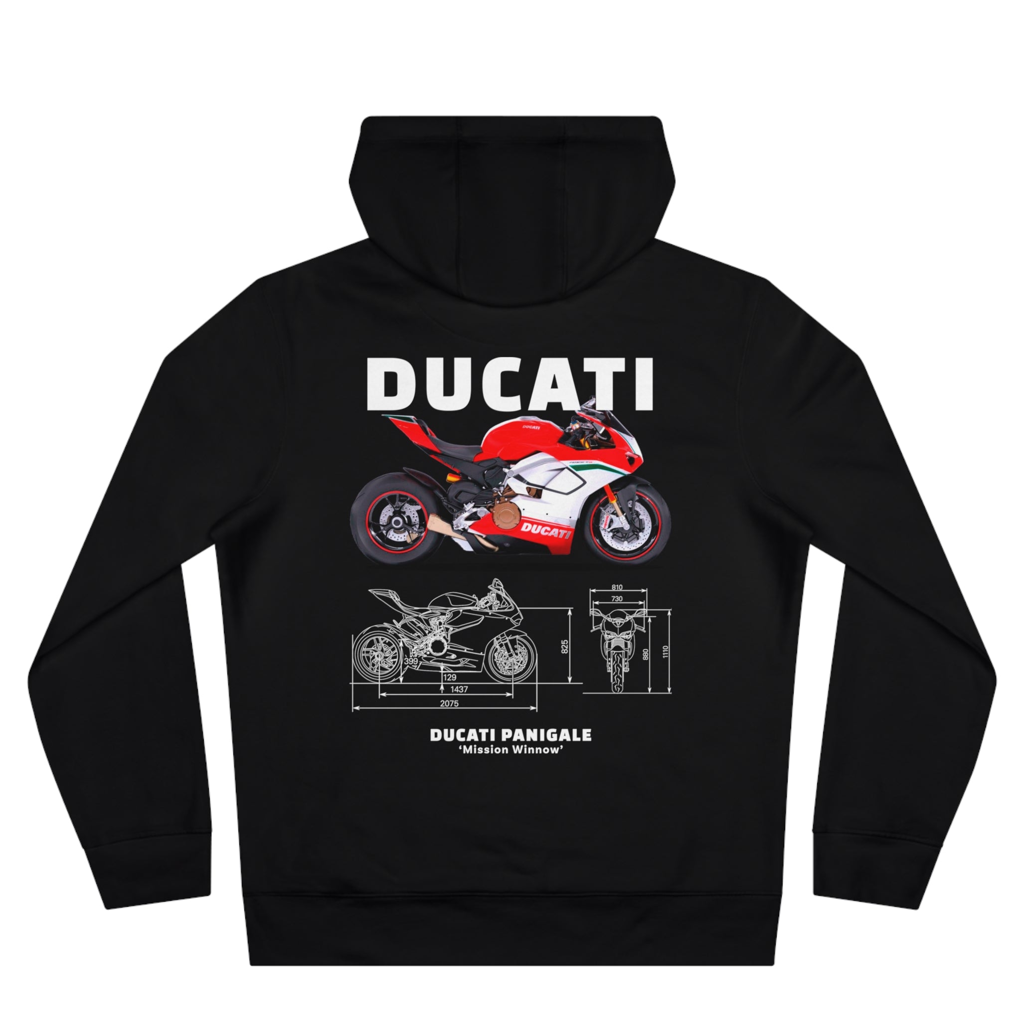 Ducati Panigale Illustration Hoodie