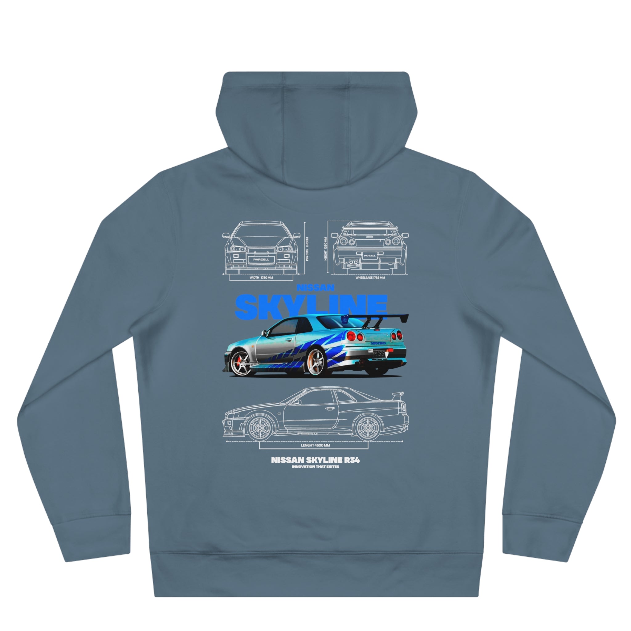 Nissan Skyline R34 Hoodie