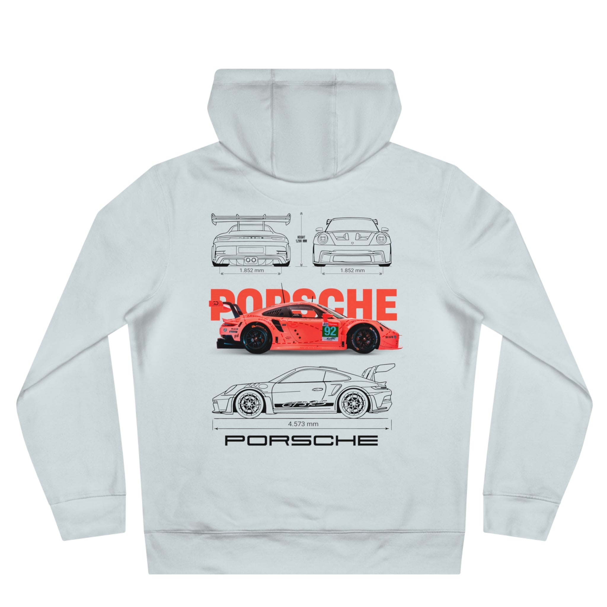 Porsche 911 GT3 RS Hoodie | Porsche Racing Blueprint