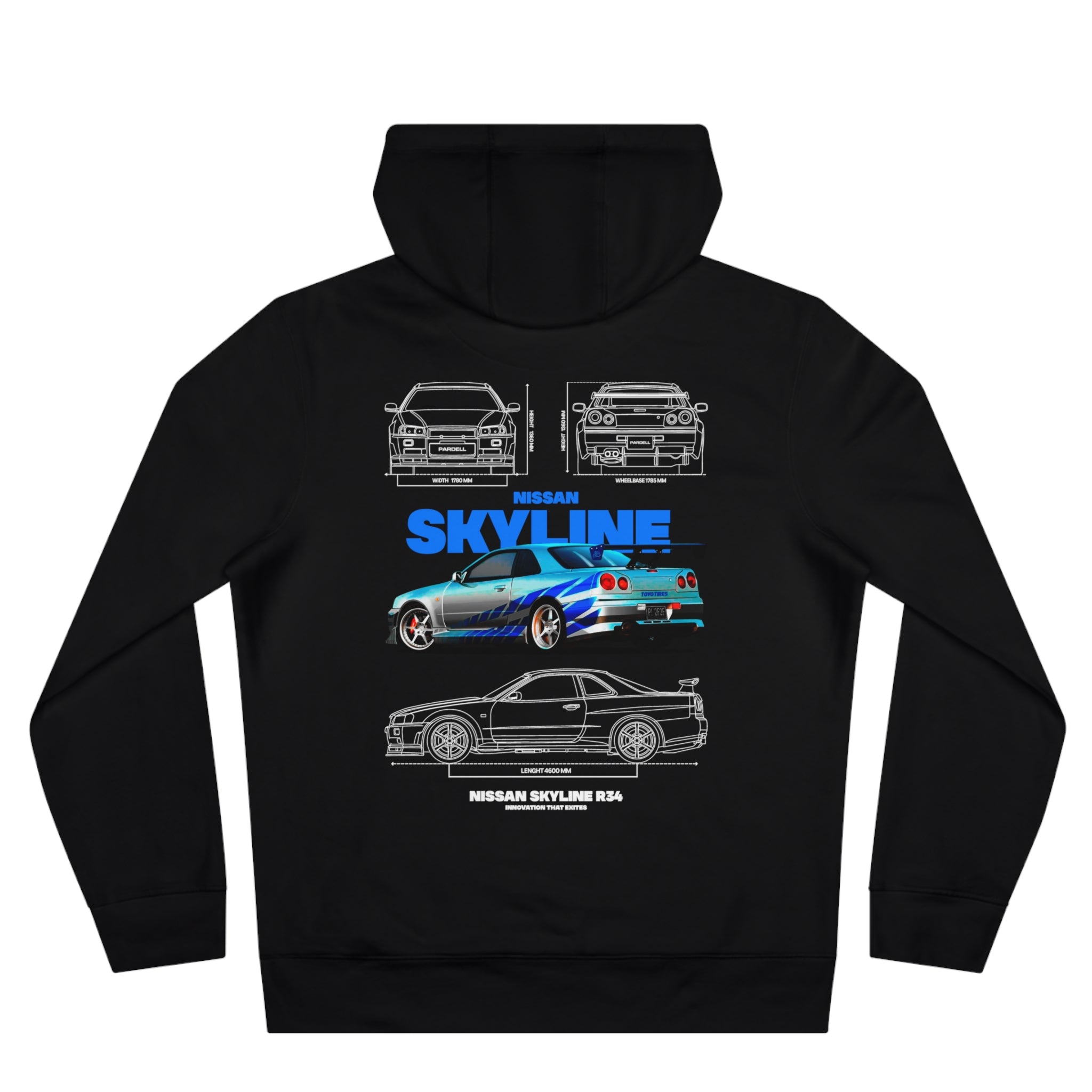 Nissan Skyline R34 Hoodie