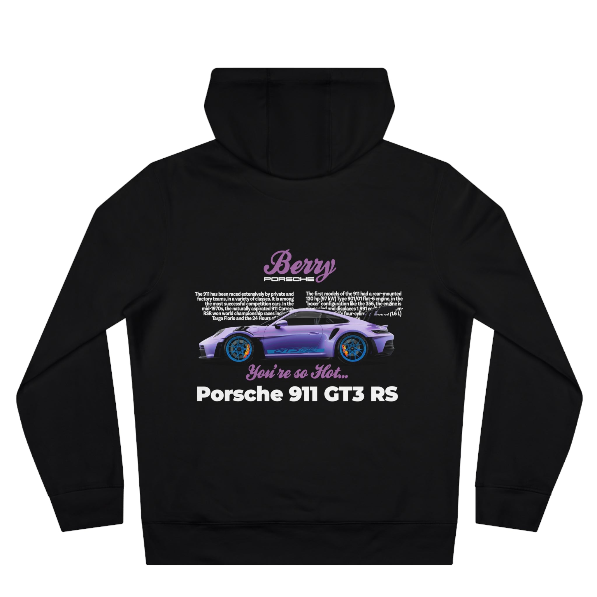 Berry Porsche 911 GT3 RS Hoodie
