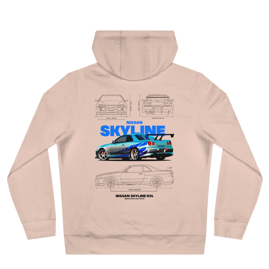 Nissan Skyline R34 Hoodie
