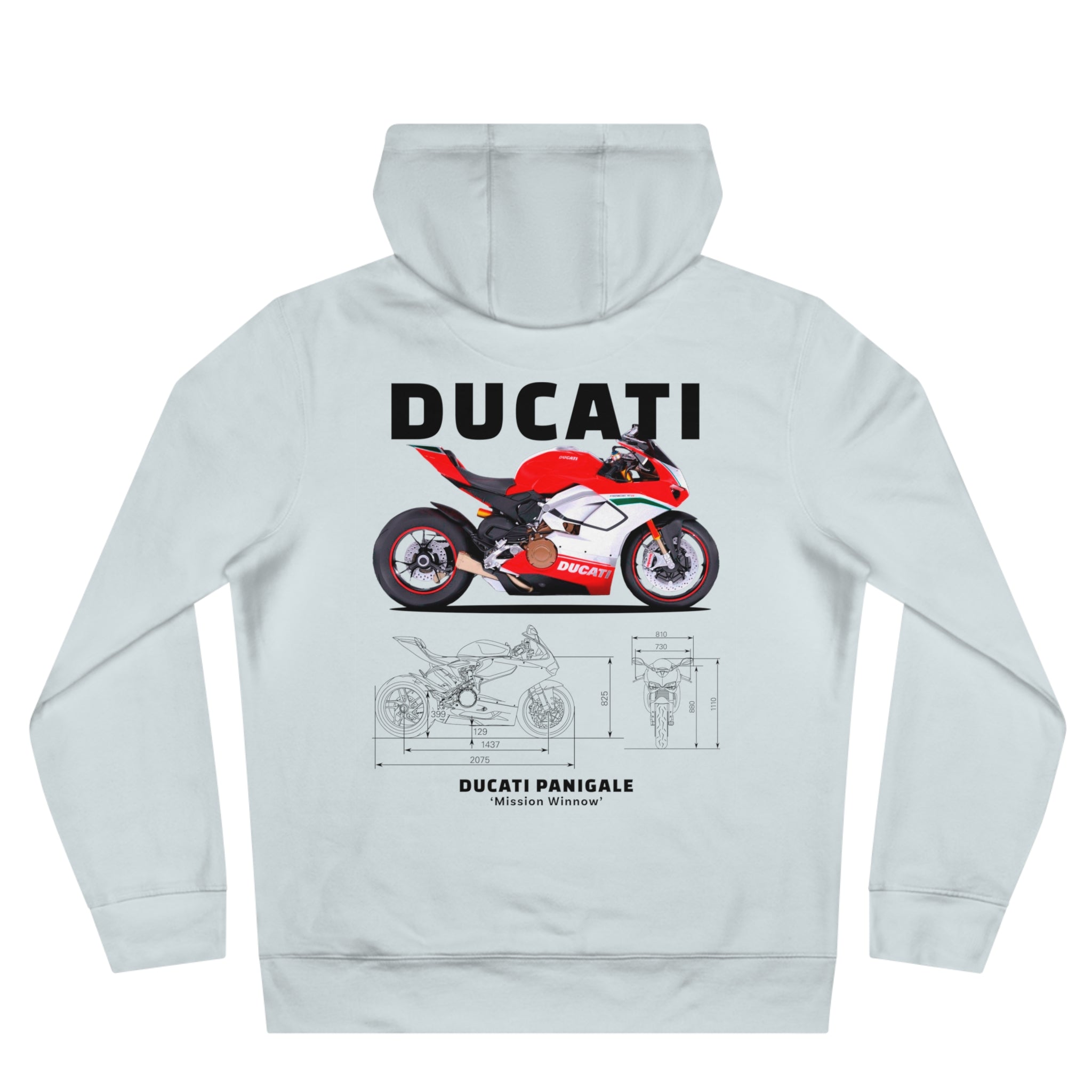 Ducati Panigale Illustration Hoodie