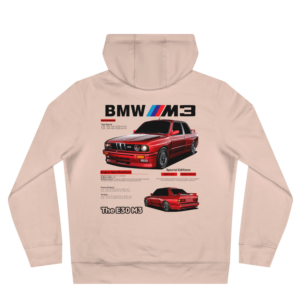 Red BMW M3 E30