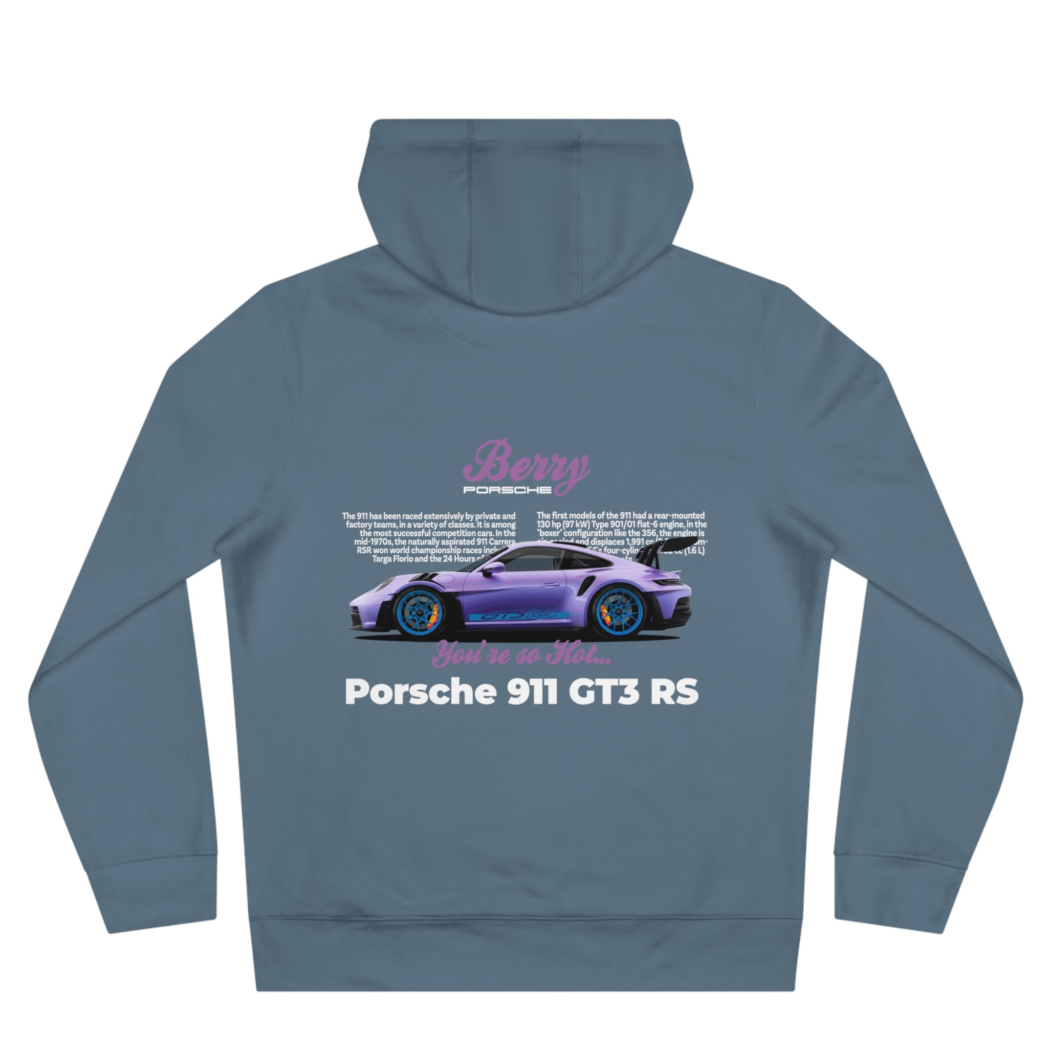 Berry Porsche 911 GT3 RS Hoodie