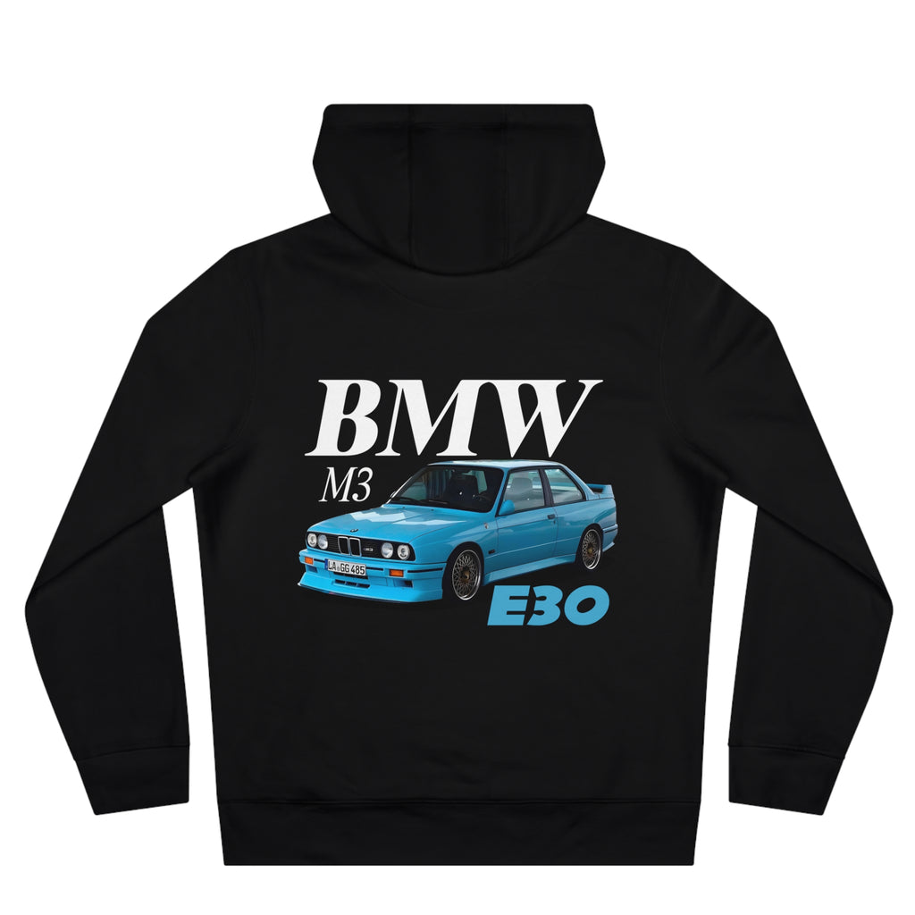 Blauer BMW M3 E30 Hoodie