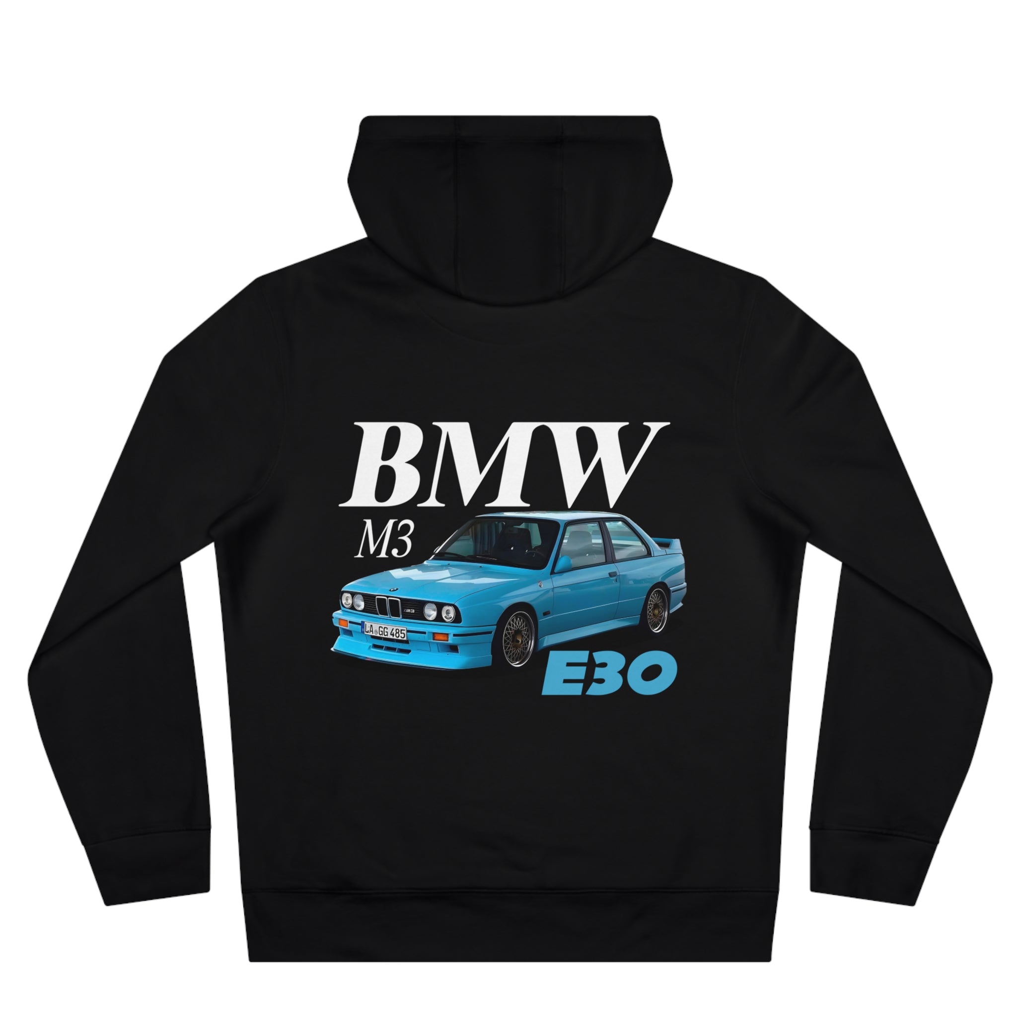 Blue BMW M3 E30 Hoodie